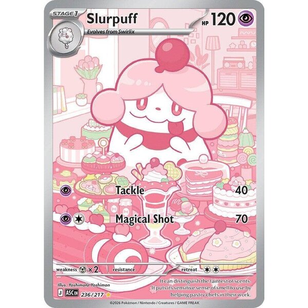 Pokemon Slurpuff (236) Lightly Played Holofoil