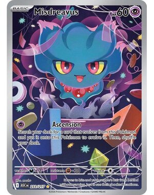 Pokemon Misdreavus (233) Lightly Played Holofoil
