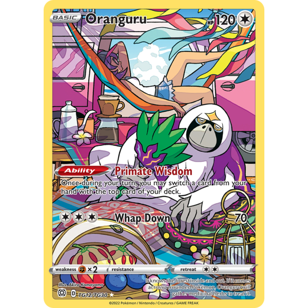 Pokemon Oranguru (TG12) Lightly Played Holofoil
