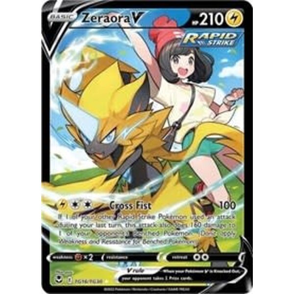 Pokemon Zeraora V (TG16) Lightly Played Holofoil