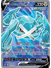 Pokemon Metagross V (Full Art) (181) Lightly Played Holofoil