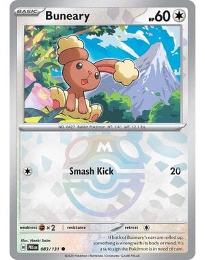 Pokemon Buneary (Master Ball Pattern) (083) Lightly Played Holofoil
