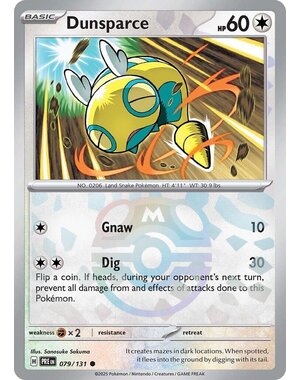 Pokemon Dunsparce (Master Ball Pattern) (079) Lightly Played Holofoil