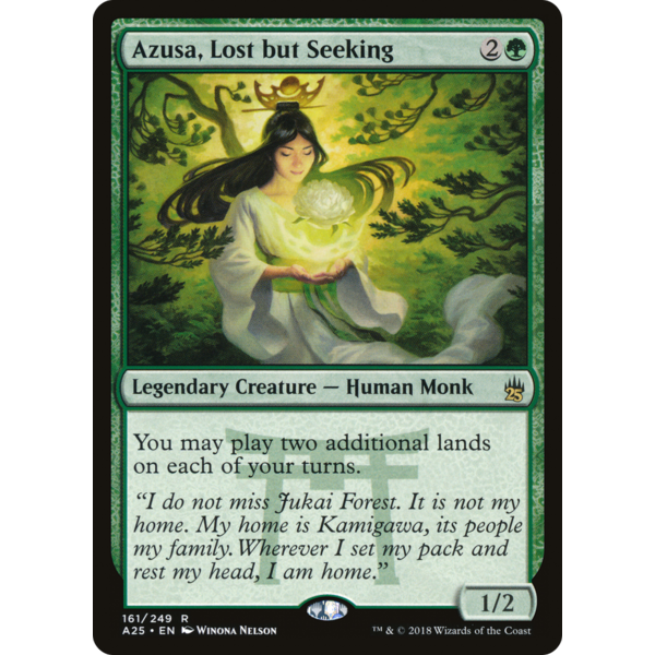 Magic: The Gathering Azusa, Lost but Seeking (161) Lightly Played