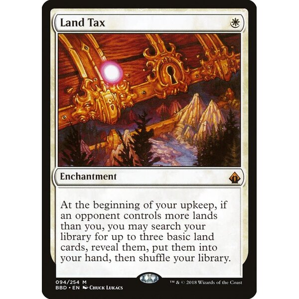 Magic: The Gathering Land Tax (094) Lightly Played