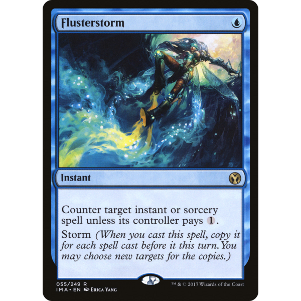 Magic: The Gathering Flusterstorm (055) Lightly Played
