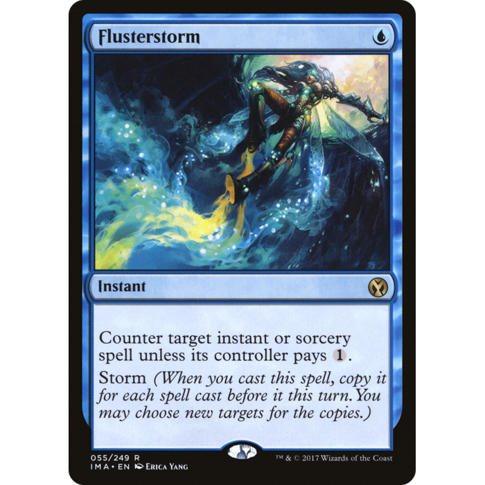 Magic: The Gathering Flusterstorm (055) Lightly Played