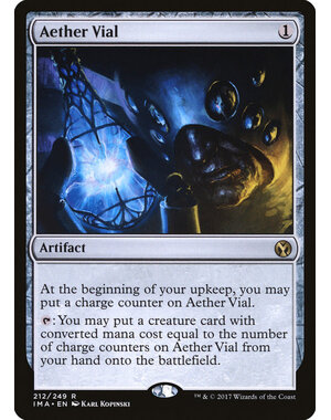 Magic: The Gathering Aether Vial (212) Lightly Played