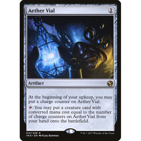 Magic: The Gathering Aether Vial (212) Lightly Played