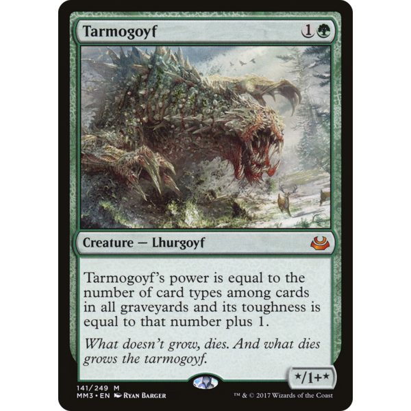 Magic: The Gathering Tarmogoyf (141) Lightly Played