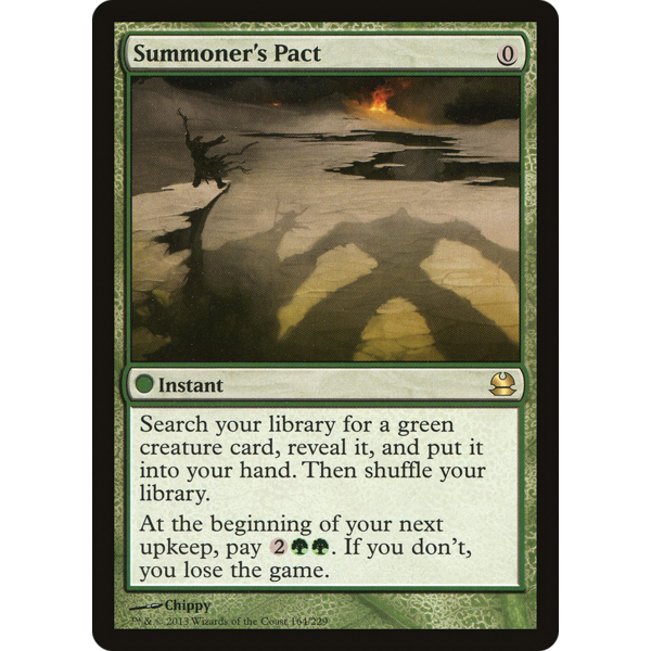 Magic: The Gathering Summoner's Pact (164) Lightly Played
