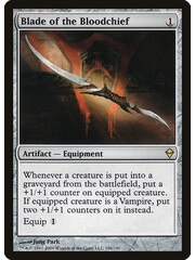 Magic: The Gathering Blade of the Bloodchief (196) Heavily Played