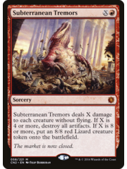 Magic: The Gathering Subterranean Tremors (058) Lightly Played