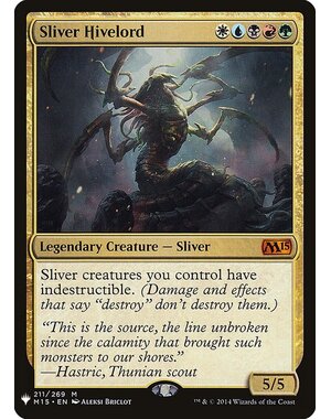 Magic: The Gathering Sliver Hivelord (211) Lightly Played