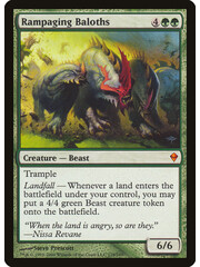 Magic: The Gathering Rampaging Baloths (178) Lightly Played Foil