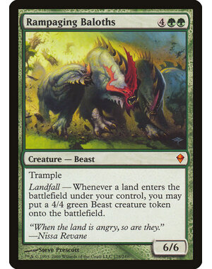 Magic: The Gathering Rampaging Baloths (178) Lightly Played Foil