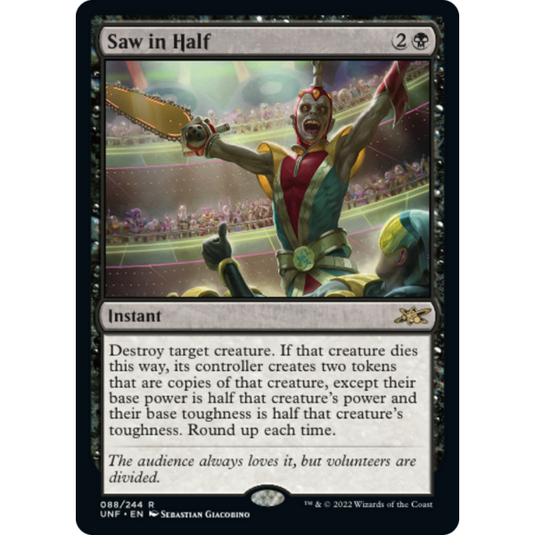 Magic: The Gathering Saw in Half (088) Lightly Played
