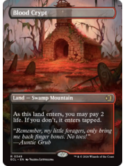 Magic: The Gathering Blood Crypt (Borderless) (349) Lightly Played