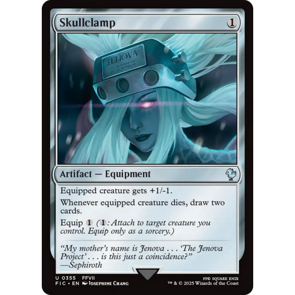 Magic: The Gathering Skullclamp (355) Lightly Played