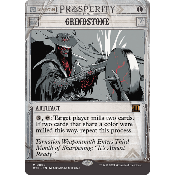 Magic: The Gathering Grindstone (062) Lightly Played
