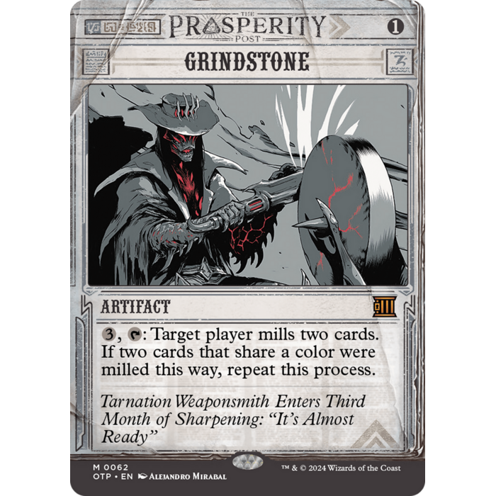 Magic: The Gathering Grindstone (062) Lightly Played