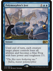 Magic: The Gathering Polymorphist's Jest (075) Lightly Played