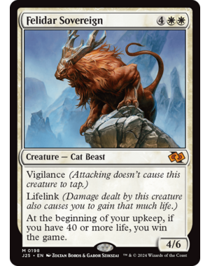 Magic: The Gathering Felidar Sovereign (198) Lightly Played