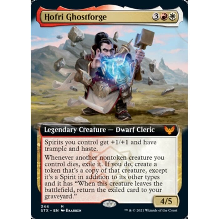 Magic: The Gathering Hofri Ghostforge (Extended Art) (344) Lightly Played Foil