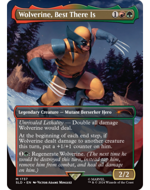 Magic: The Gathering Wolverine, Best There Is (1737) Lightly Played