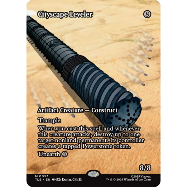 Magic: The Gathering Cityscape Leveler (Borderless) (053) Lightly Played