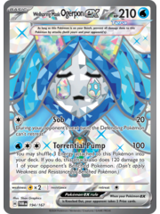 Pokemon Wellspring Mask Ogerpon ex (194) Lightly Played Holofoil