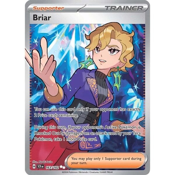 Pokemon Briar (163) Lightly Played Holofoil