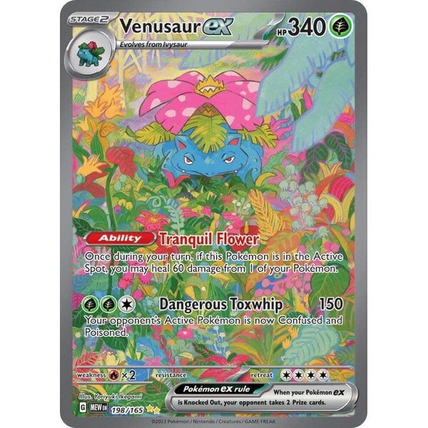 Pokemon Venusaur ex (198) Near Mint Holofoil