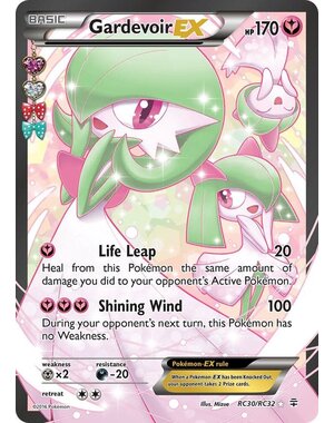 Pokemon Gardevoir EX (Full Art) (RC30) Lightly Played Holofoil