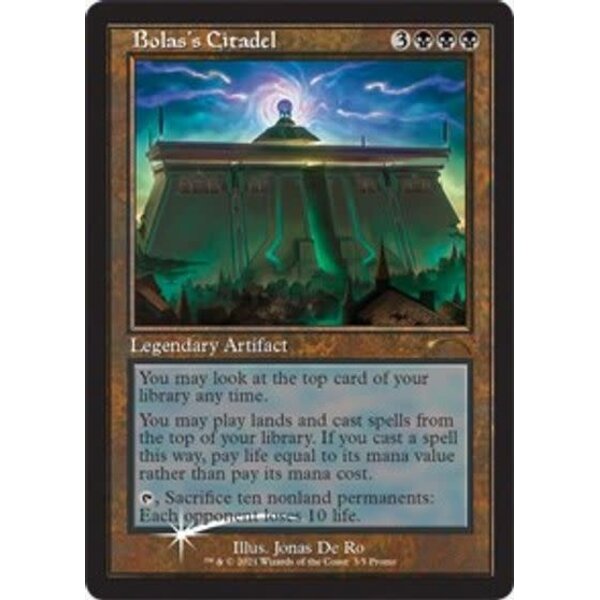 Magic: The Gathering Bolas's Citadel (Retro Frame) (003) Heavily Played Foil