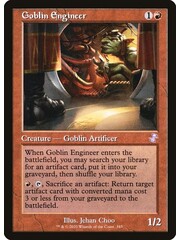 Magic: The Gathering Goblin Engineer (345) Lightly Played