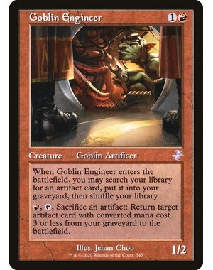 Magic: The Gathering Goblin Engineer (345) Lightly Played