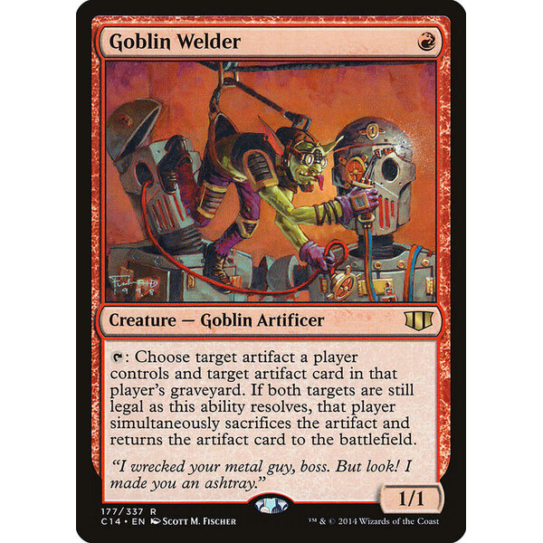 Magic: The Gathering Goblin Welder (177) Lightly Played