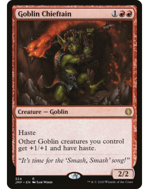 Magic: The Gathering Goblin Chieftain (324) Lightly Played