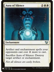 Magic: The Gathering Aura of Silence (060) Lightly Played