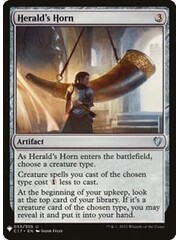 Magic: The Gathering Herald's Horn (053) Lightly Played