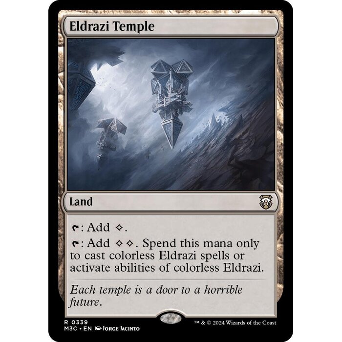 Magic: The Gathering Eldrazi Temple (339) Lightly Played