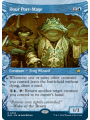Magic: The Gathering Dour Port-Mage (Showcase) (303) Lightly Played