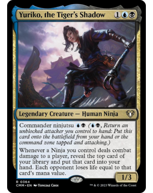 Magic: The Gathering Yuriko, the Tiger's Shadow (364) Lightly Played Foil