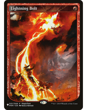 Magic: The Gathering Lightning Bolt (001) Lightly Played