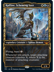 Magic: The Gathering Raffine, Scheming Seer (Showcase) (327) Lightly Played