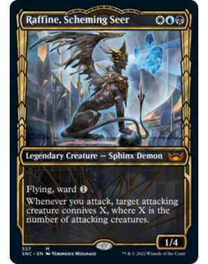 Magic: The Gathering Raffine, Scheming Seer (Showcase) (327) Lightly Played