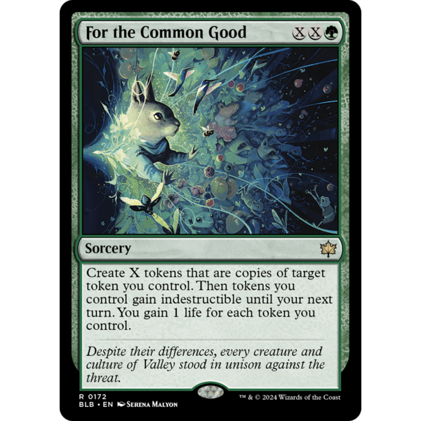 Magic: The Gathering For the Common Good (172) Lightly Played