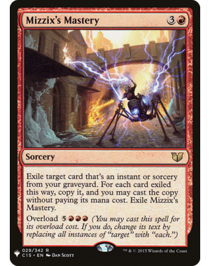 Magic: The Gathering Mizzix's Mastery (029) Lightly Played