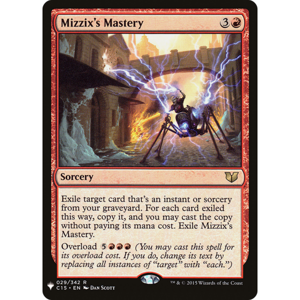 Magic: The Gathering Mizzix's Mastery (029) Lightly Played